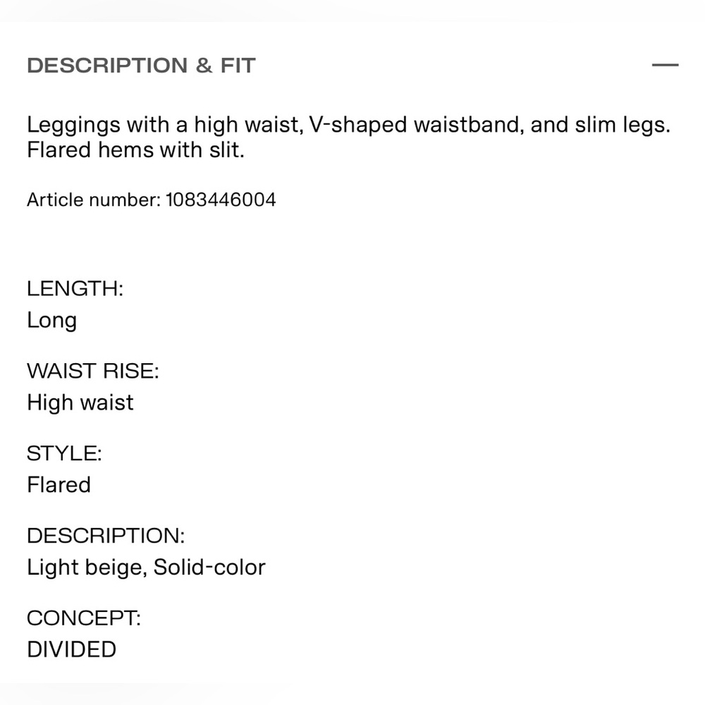 Vegan Flared Legging - image 4